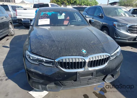 2022 BMW 330I из США, поврежденный, VIN 3MW5R1J06N8C23041